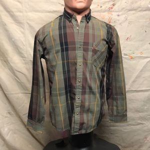 Men’s Levi’s plaid dress shirt